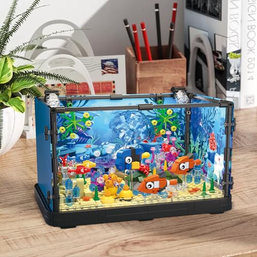 725 Pcs Lighting Aquarium Building Kits A735532