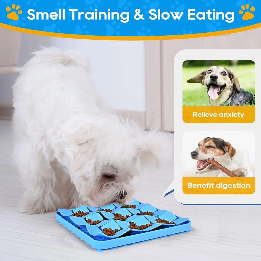 Purple Silicone Snuffle Mat for Dogs W458265
