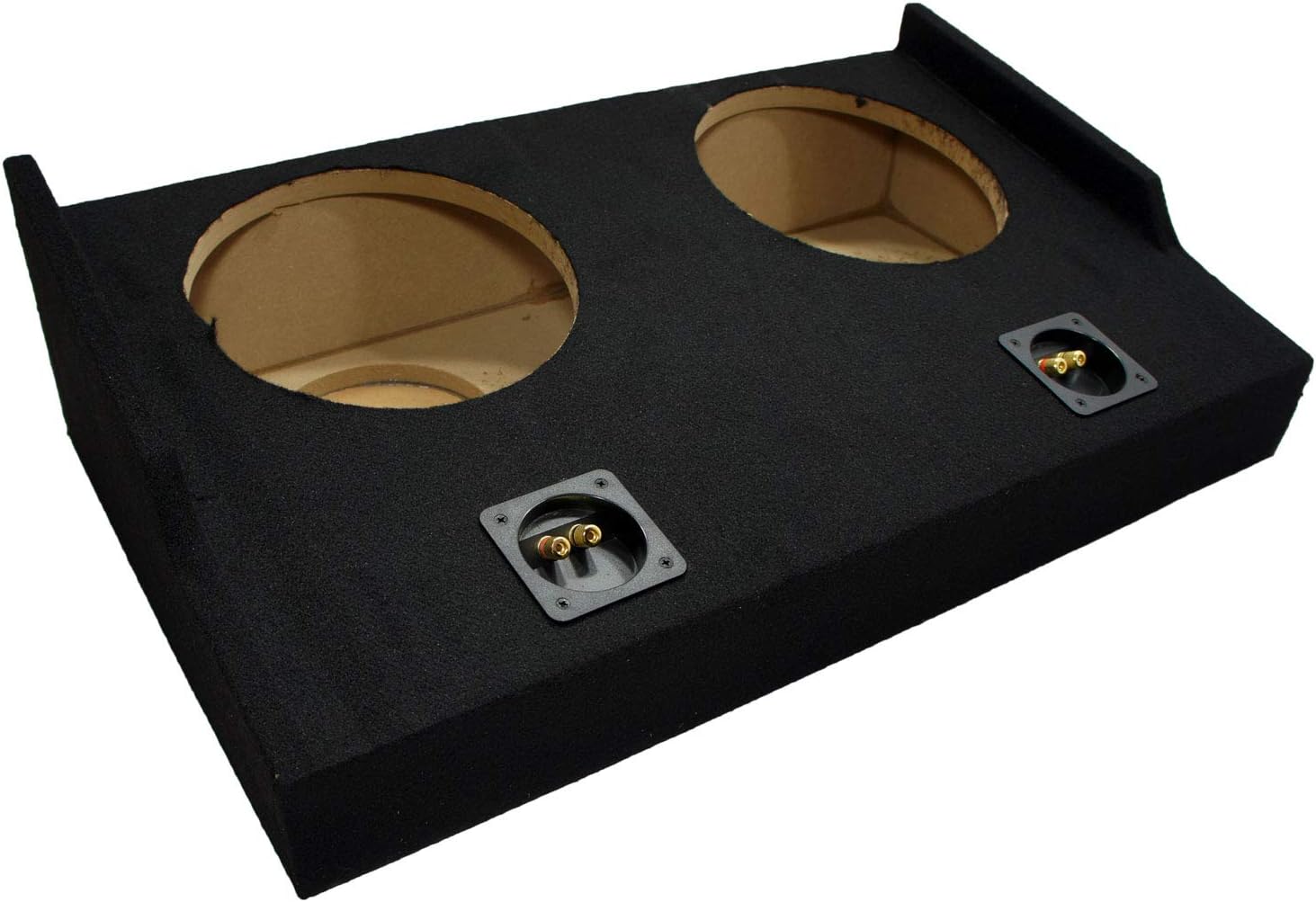 Dual 10" Sub Box Subwoofer Enclosure for Ford F-150 Super Cab EXT Truck Q6486