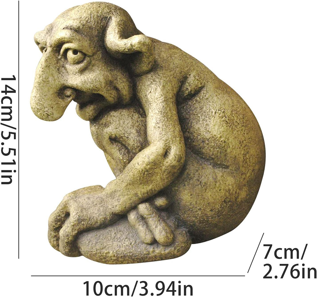 Cast Stone Troll Statues V2375