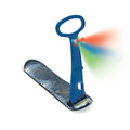 Blue LED Ski Skooter Snowboard Kick-Scooter Snow Sled H721448