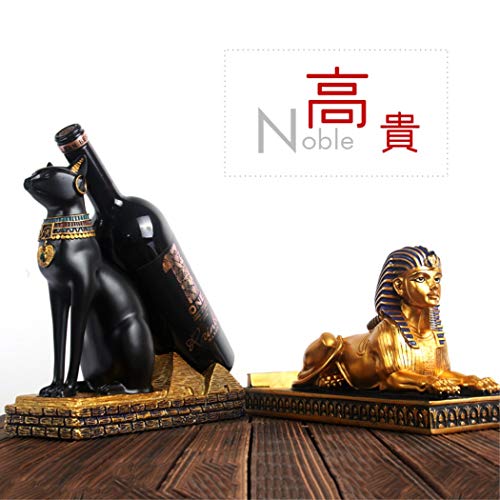 Resin Sphinx Wine Bottle Stand Rack S36876