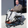 Foldable Travel Mobility Scooter with Lithium Batteries W196674