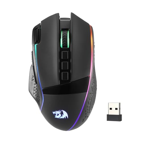 Wireless Gaming Mouse with 10000 DPI and 8 Macro Buttons W812885