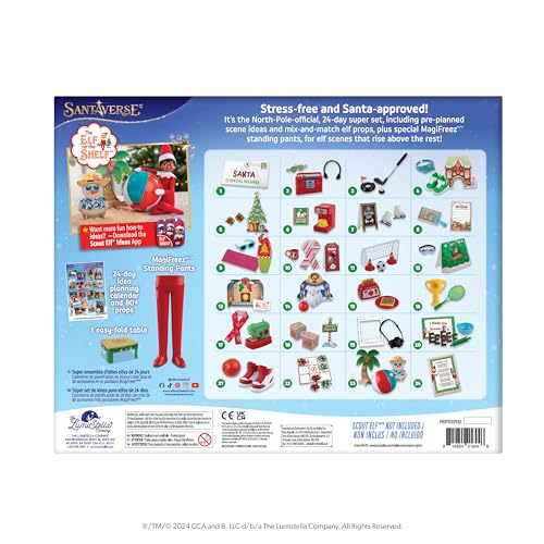 24-Day Super Set with 80+ Props, Standing Pants and Calendar D421238