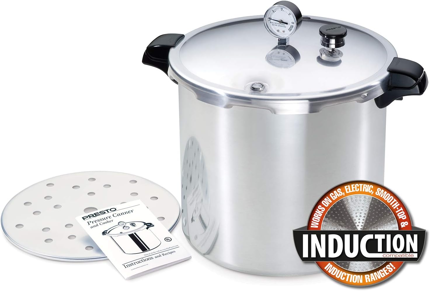 23-Quart Induction Compatible Pressure Canner G331206