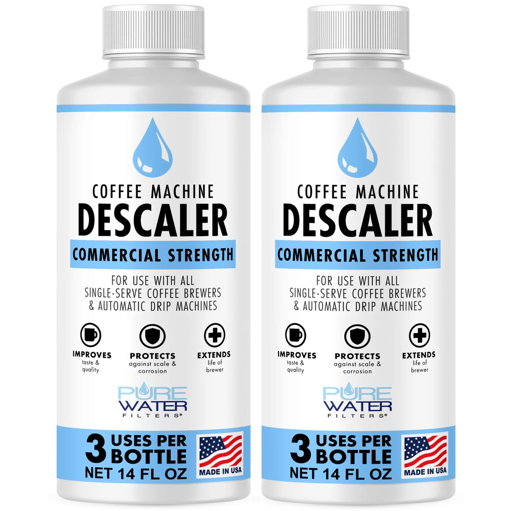 Descaler & Cleaner (6 Uses) Descaling Solution for Coffee Makers & Espresso Machines C487904