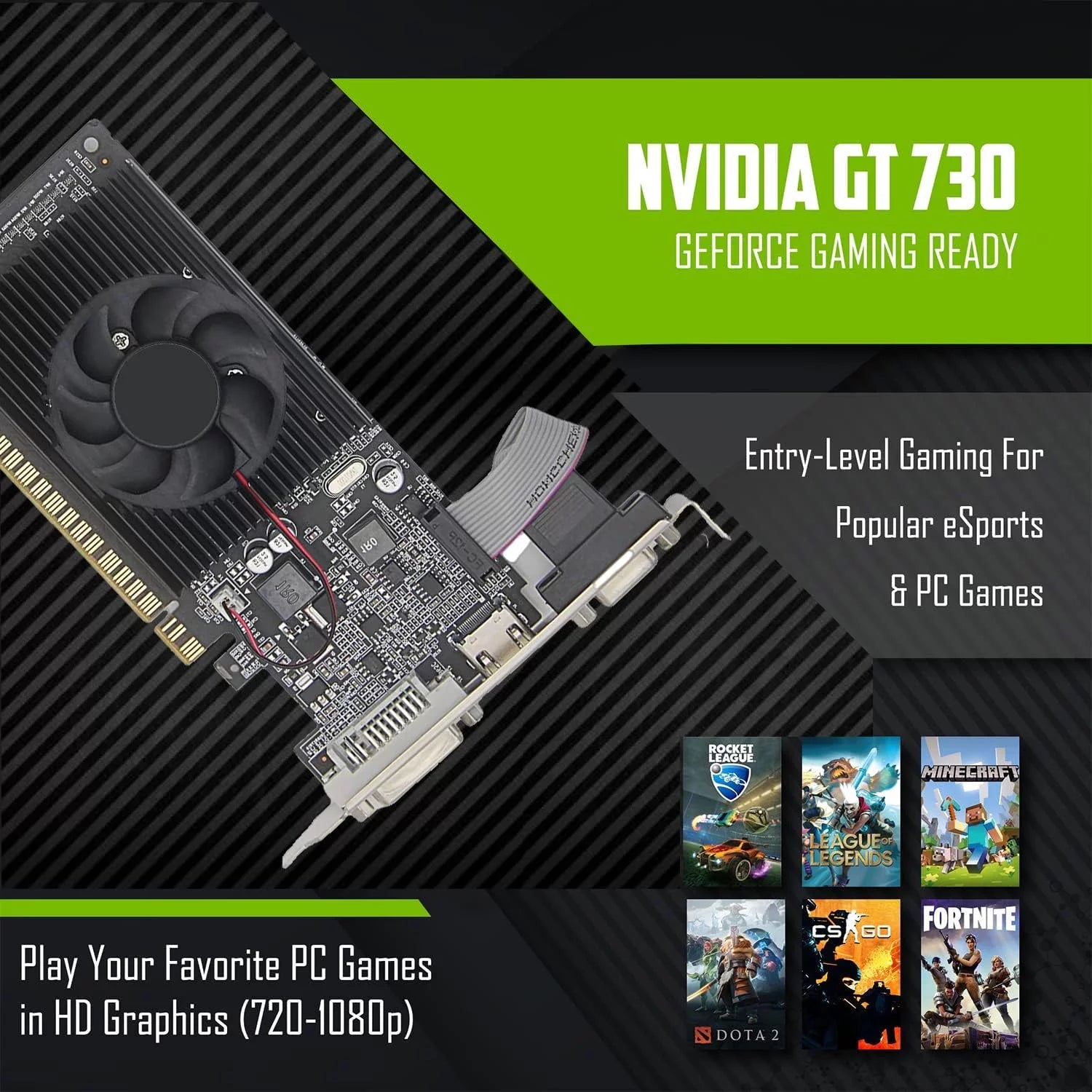 Restored Gaming PC Desktop Intel Core i7 16GB RAM 256GB SSD H882342
