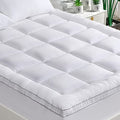 Twin XL Size Cooling Mattress Pad Cover Rayon from Bamboo Quilted Fitted Mattress Topper with 19 Inches Deep Pocket N2184