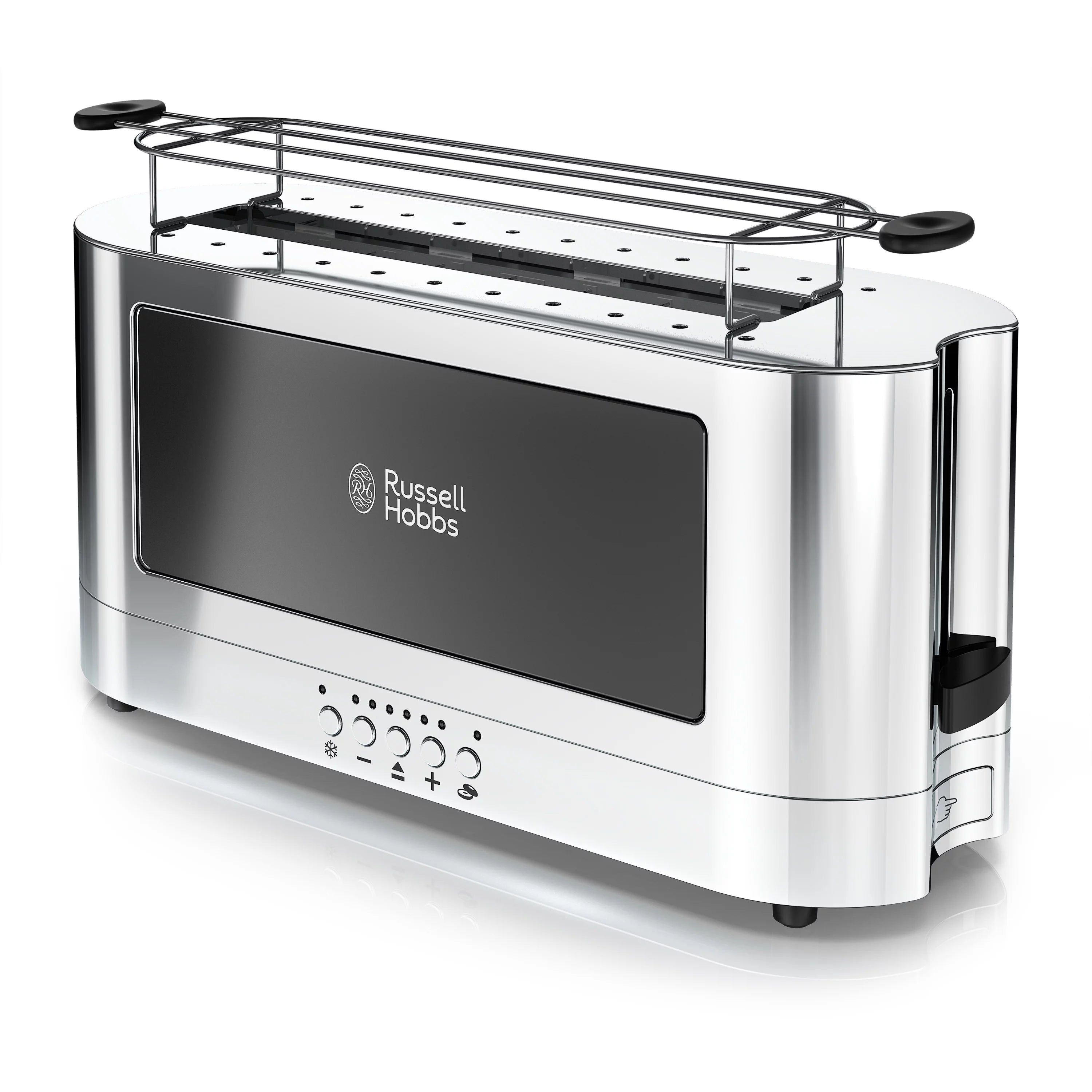 Black & Silver 2-Slice Long Toaster I301434