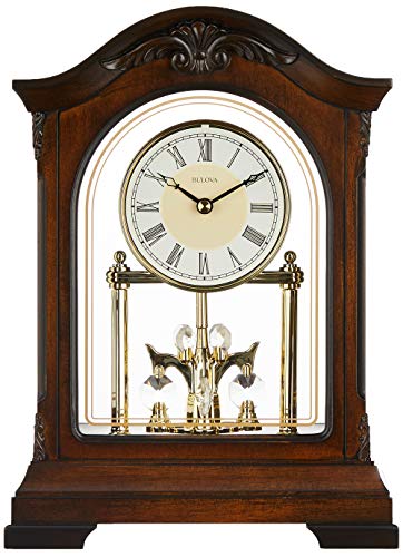 Walnut Chiming Clock X283