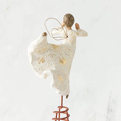 Sculpted Hand-Painted Tree Topper D567