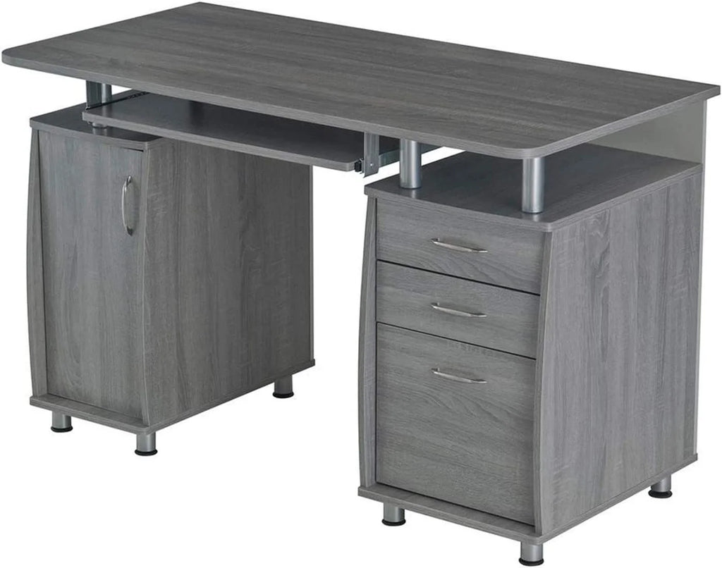 Gray Small Computer Desk X27993