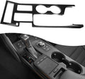 Real Carbon Fiber Gear Shift Trim Panel Cover I3172
