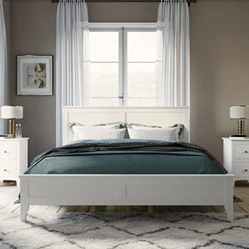 Black Wood King Size Bed Frame G439335