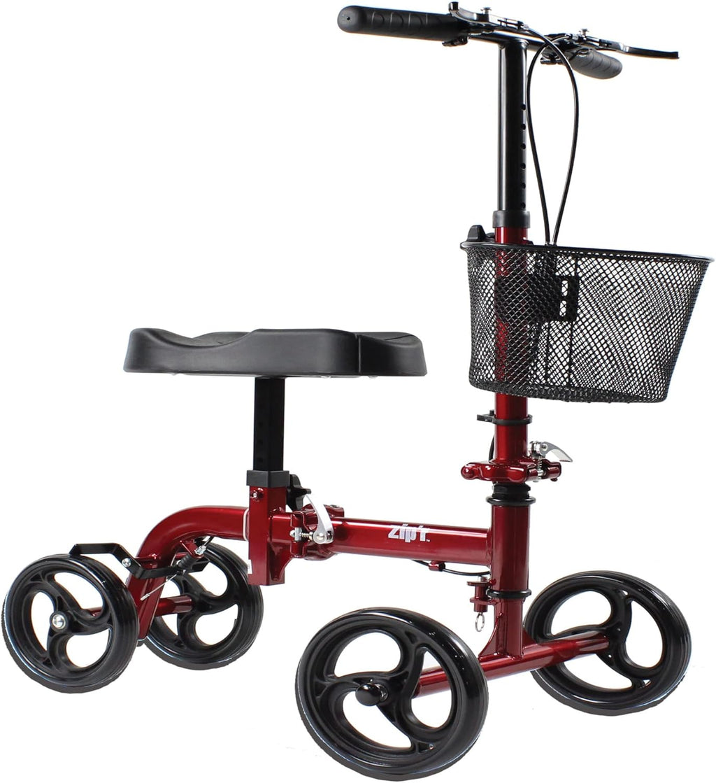 Folding Knee Scooter with Removable Basket Y1009