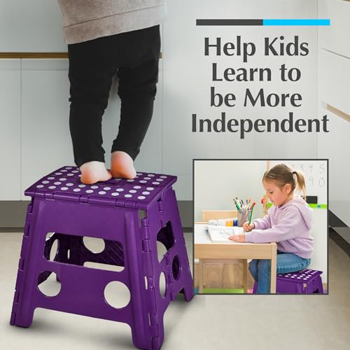 Folding Step Stool (Black) J1744