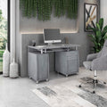 Gray Small Computer Desk X27993