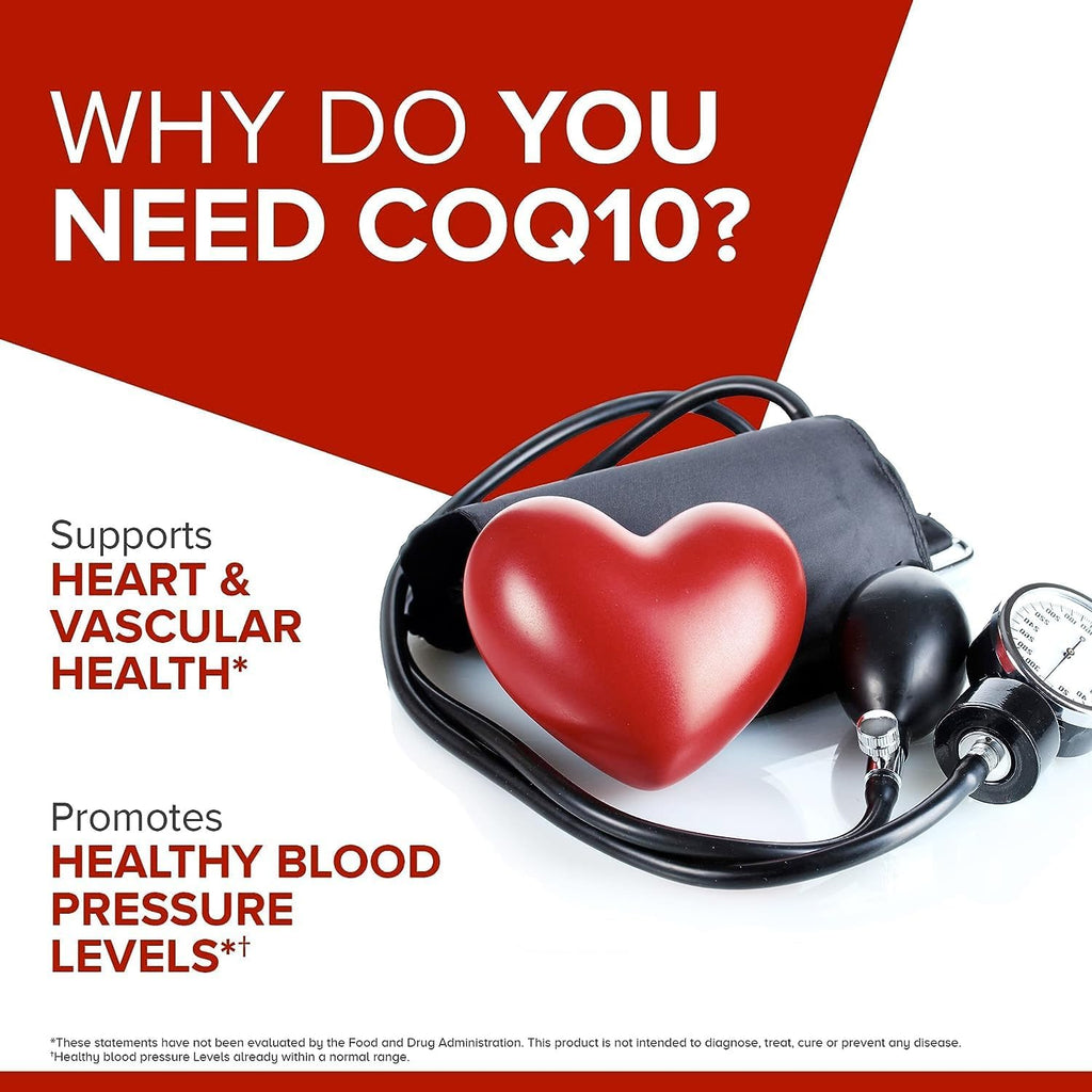 CoQ10 100mg Softgels, 120 Count N104