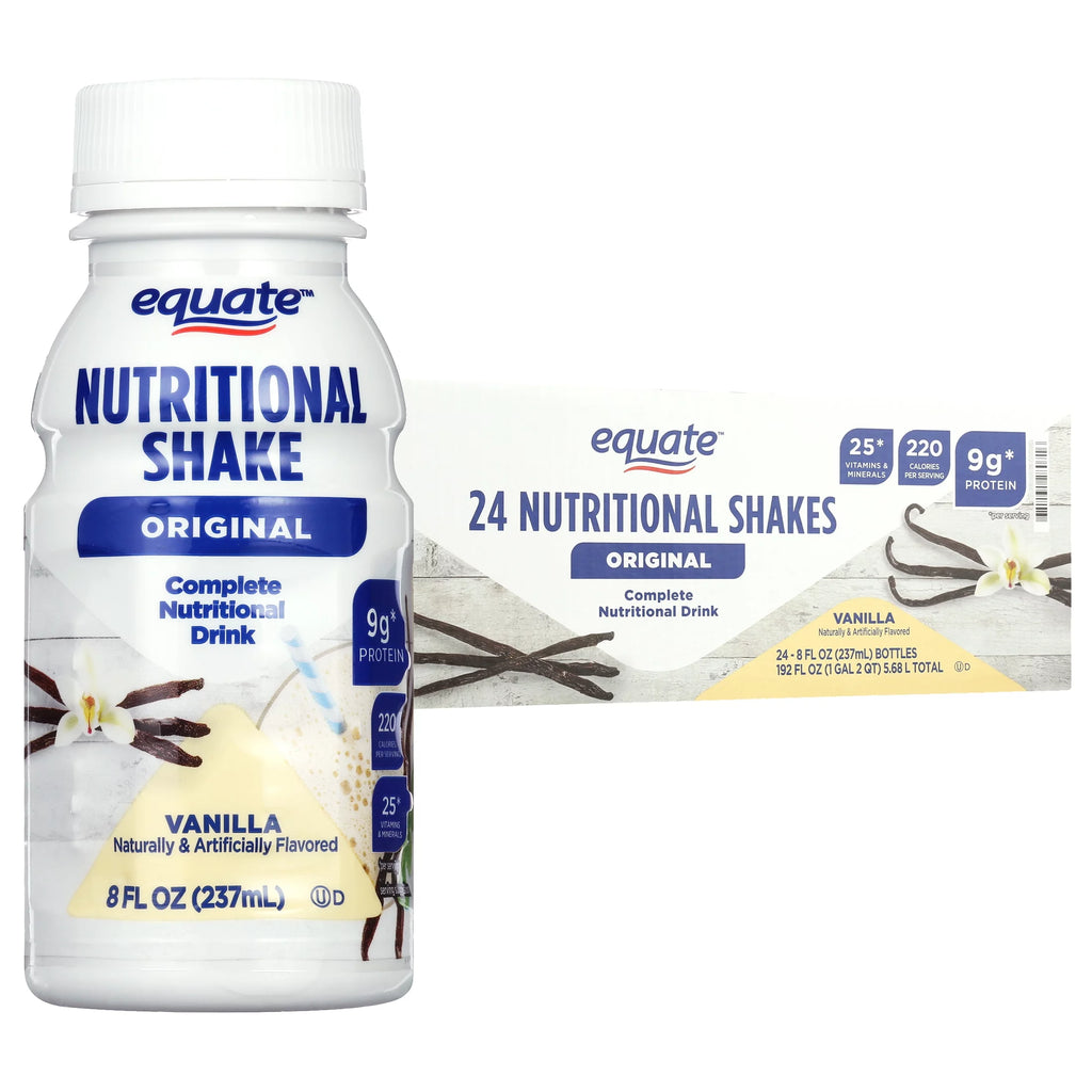 Vanilla Nutritional Shakes, 8 fl oz, 24 Count R95187