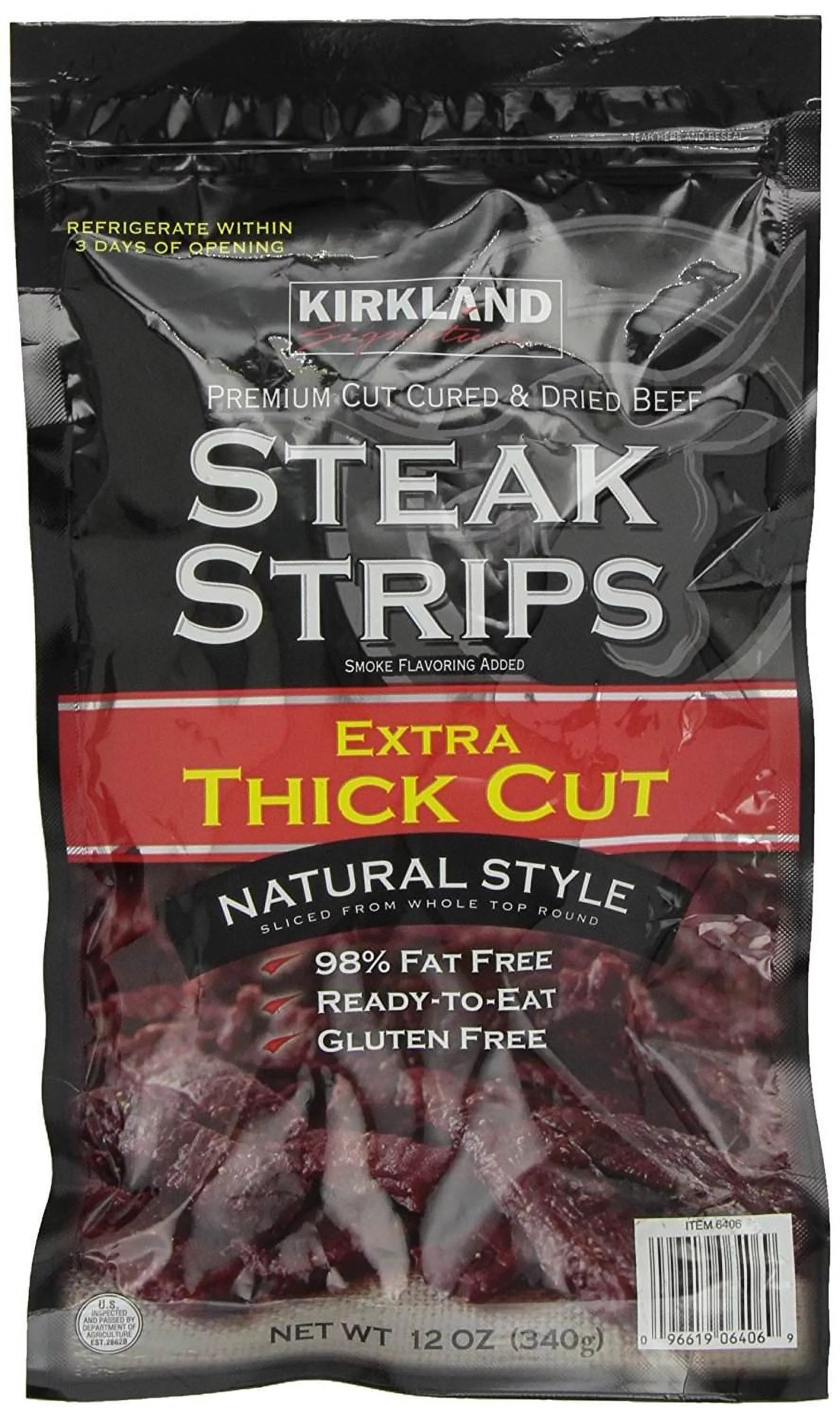 Steak Strips Extra Thick Cut, 12 Ounce Y860066