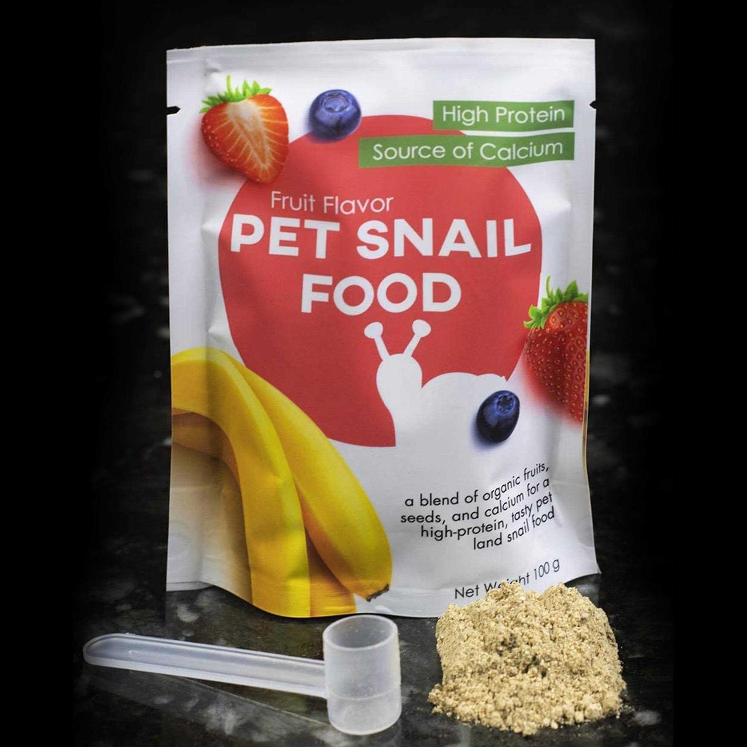 Vegetable Flavored Pet Land Snail Food E8465