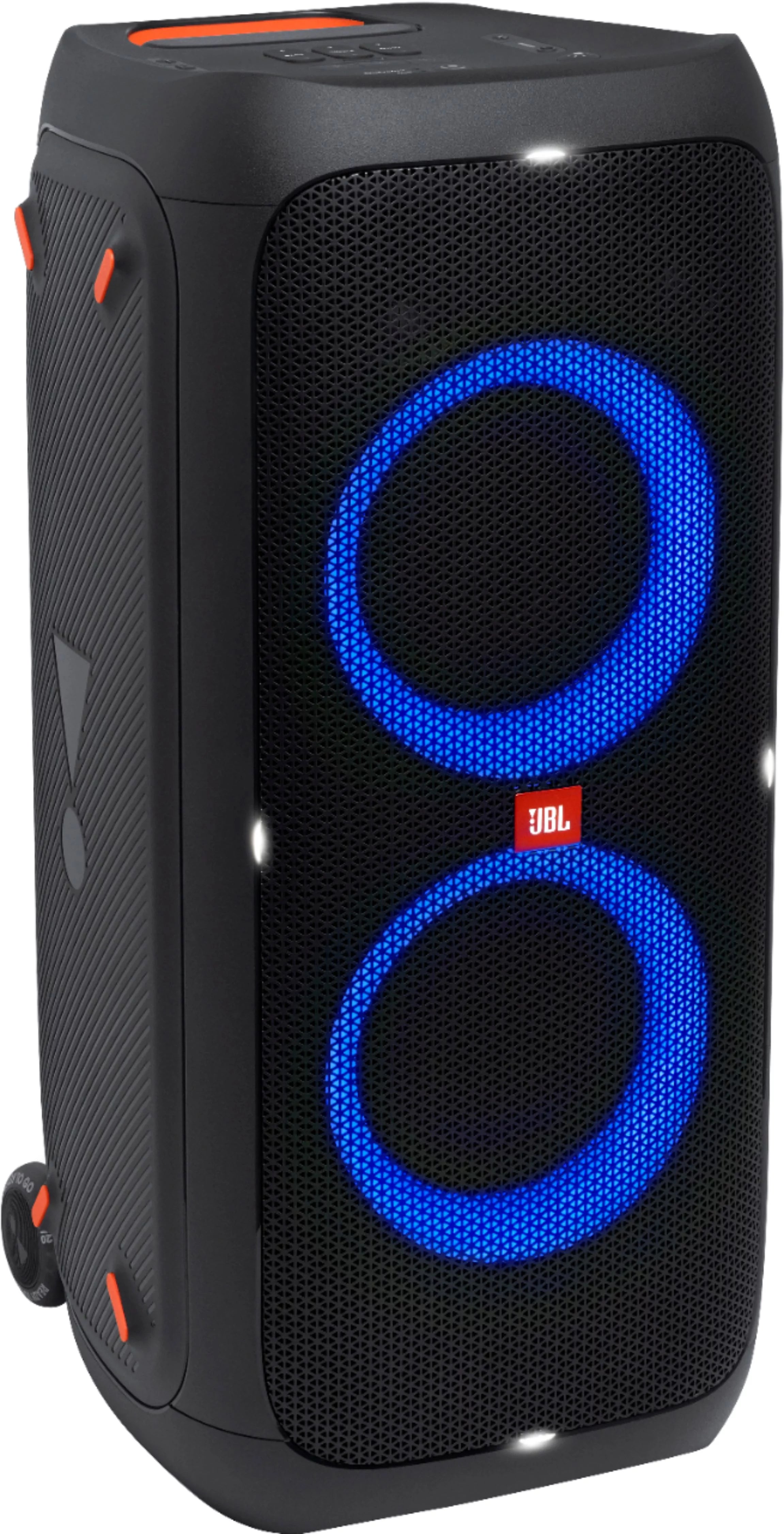 Black Portable Bluetooth Speaker with LED Lighting G5278