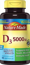 Vitamin D3 5000 IU Ultra Strength 90 ct S189