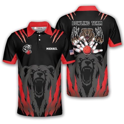 Bear Bowling Polo Shirts N6888