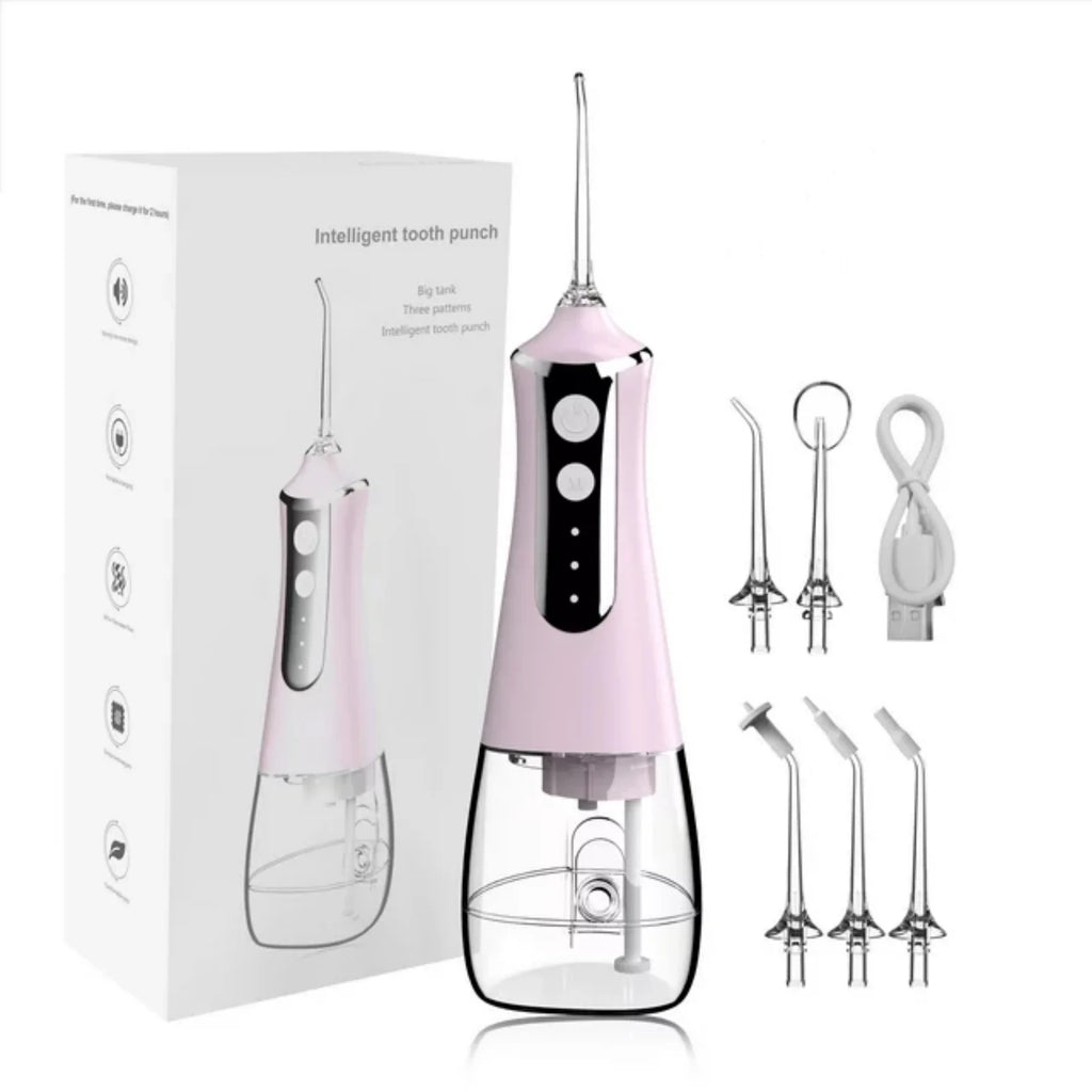 Pink Electric Water Flosser with 300ML Capacity D627418