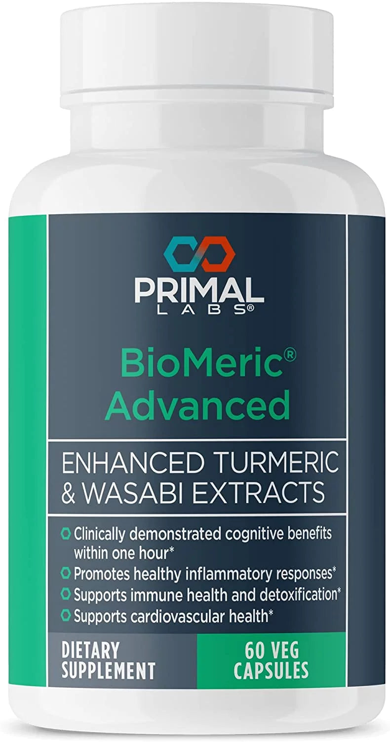 60 Capsules Turmeric Curcumin and Wasabi Extracts O3089