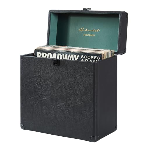 Vinyl Record Storage and Carrying Case, Holds 30 Albums T331