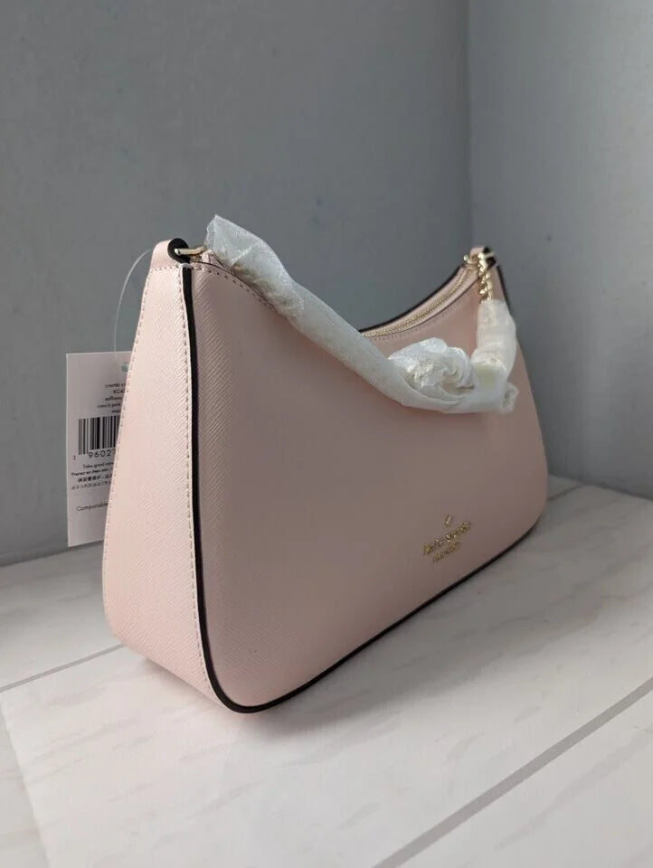 Convertible Crossbody Crossbody Conch Pink Saffiano Leather I4742