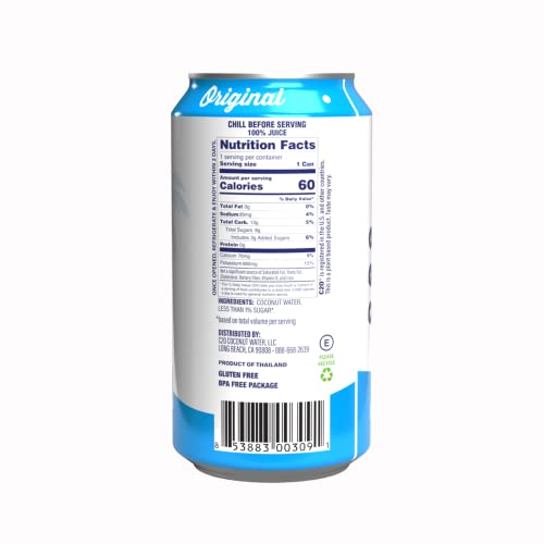 Coconut Water, 10.5 FL OZ (24 Pack) M6773