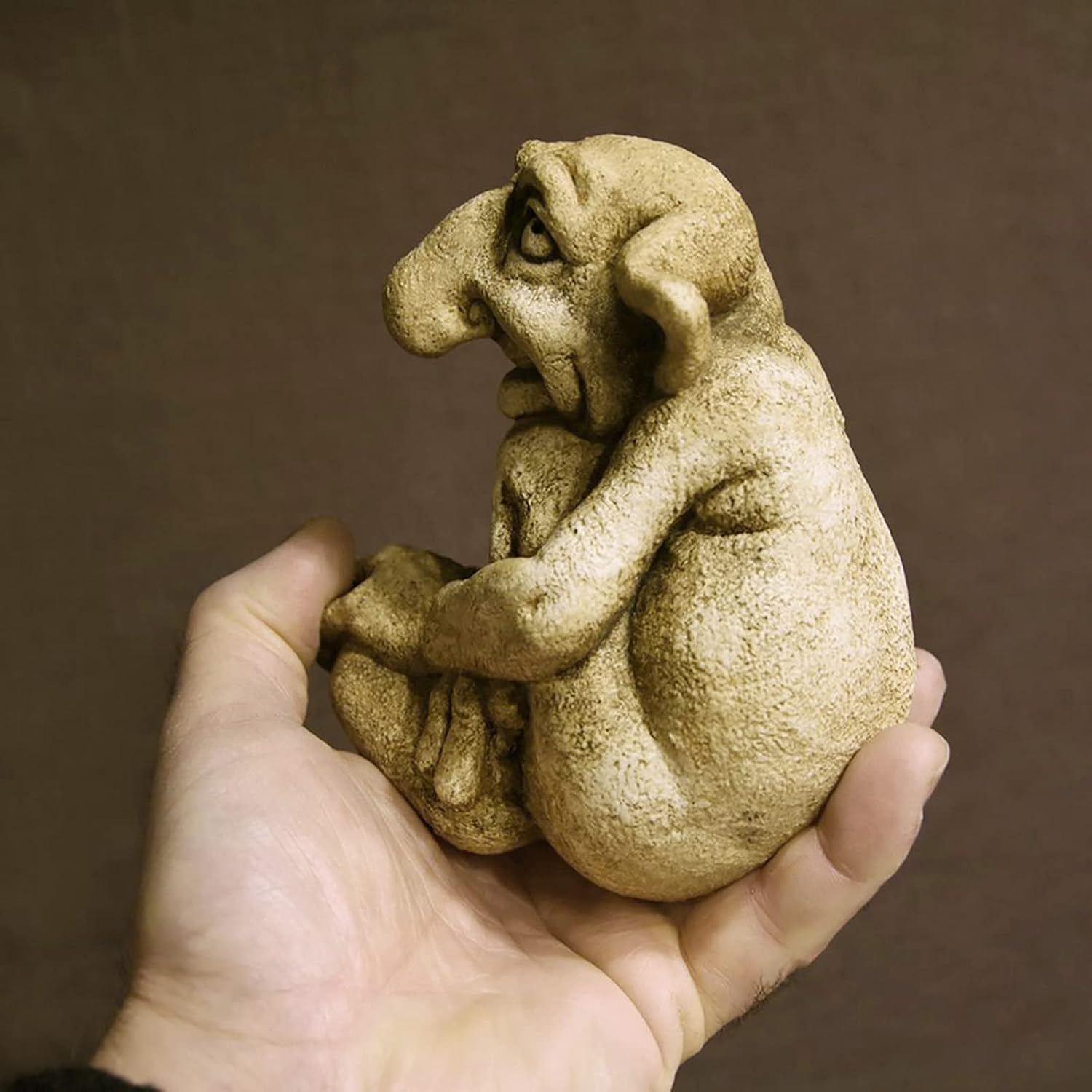 Cast Stone Troll Statues V2375