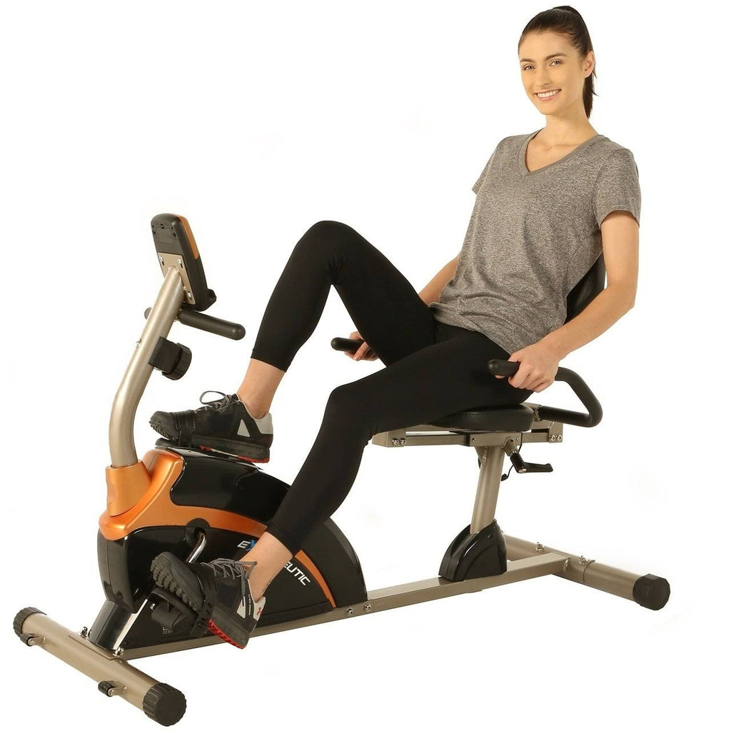 High-Capacity Recumbent Bike with Bluetooth B422164