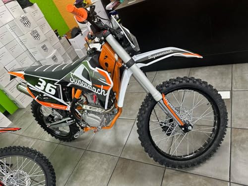 Green 250cc Dirtbike with 5 Speed Manual Clutch 21/18 inch Tires N981433