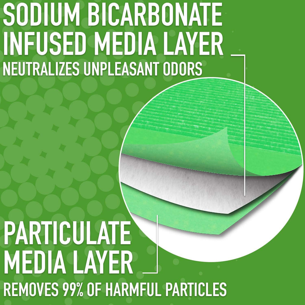 High Efficiency Cabin Air Filter with Baking Soda U395683