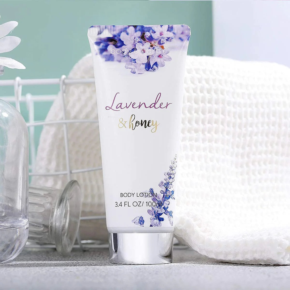 8 Pcs Lavender and Honey Spa Gift Sets O112249