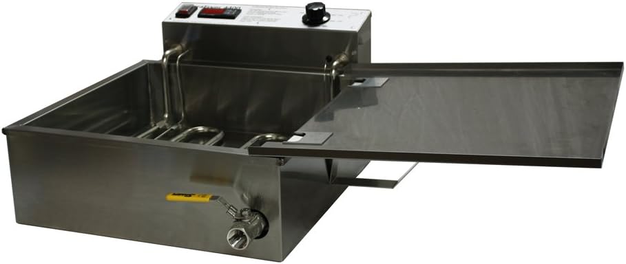 Funnel Cake Fryer Machine, 25 Pound Oil Capacity, 4400 Watts Electric 220 Volt T79777