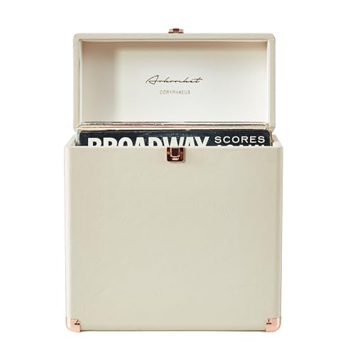 Vinyl Record Storage and Carrying Case, Holds 30 Albums T331