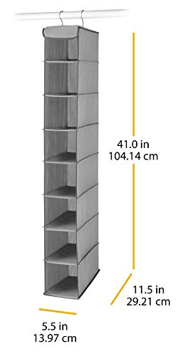 Java 10 Section Hanging Shoe Shelves I962078