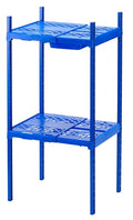 Black Double Locker Shelf O633