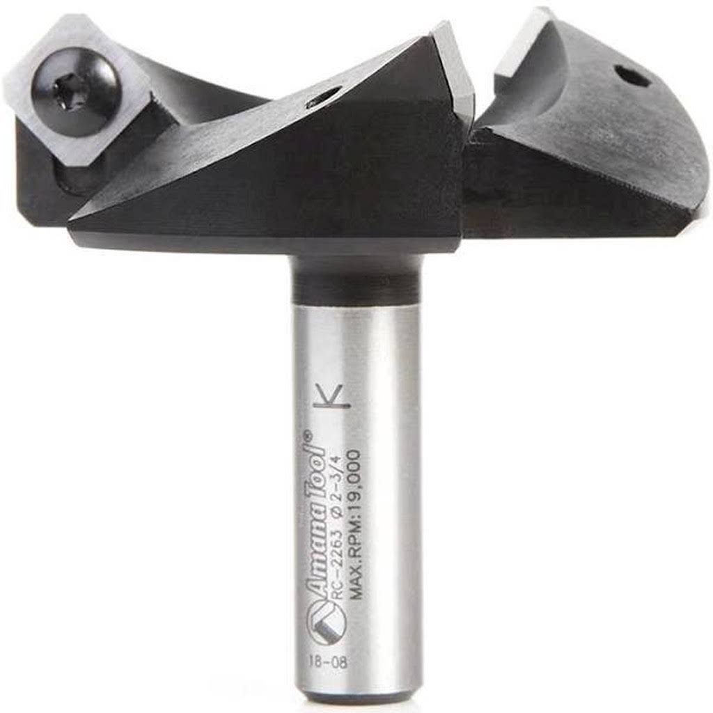 Heavy Duty CNC Spoilboard Insert Carbide 3 Wing Plunging Surfacing Planing Fly K965