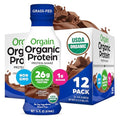 Organic Grass Fed Dairy Creamy Chocolate Whey Protein Shake, 14 Fl Oz (Pack of 12) J778080