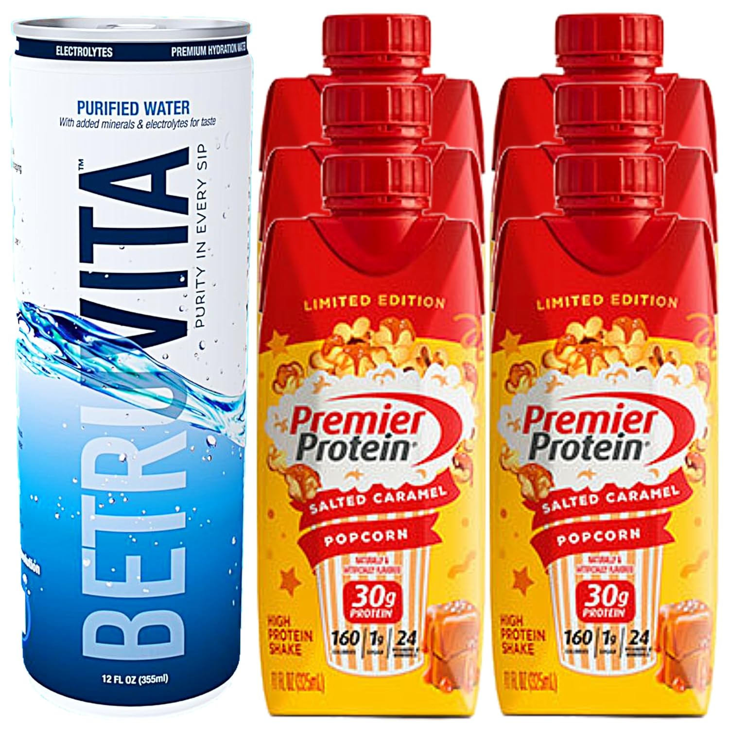 Salted Caramel Popcorn Protein Shake, 11 fl. oz., 7 pk N7686