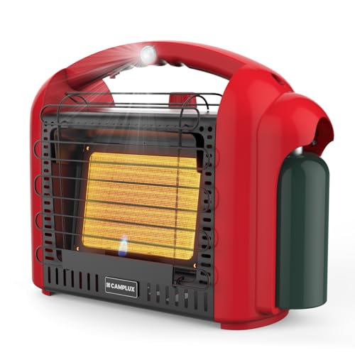 Red 12000 BTU Portable Propane Heater W978