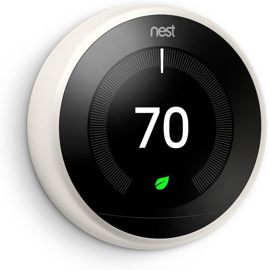 White Programmable Smart Thermostat Y947860