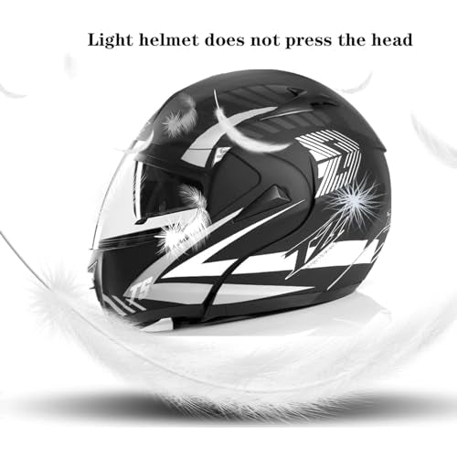 Motorcycle Bluetooth Full Face Modular Helmet with Dual Visor P773