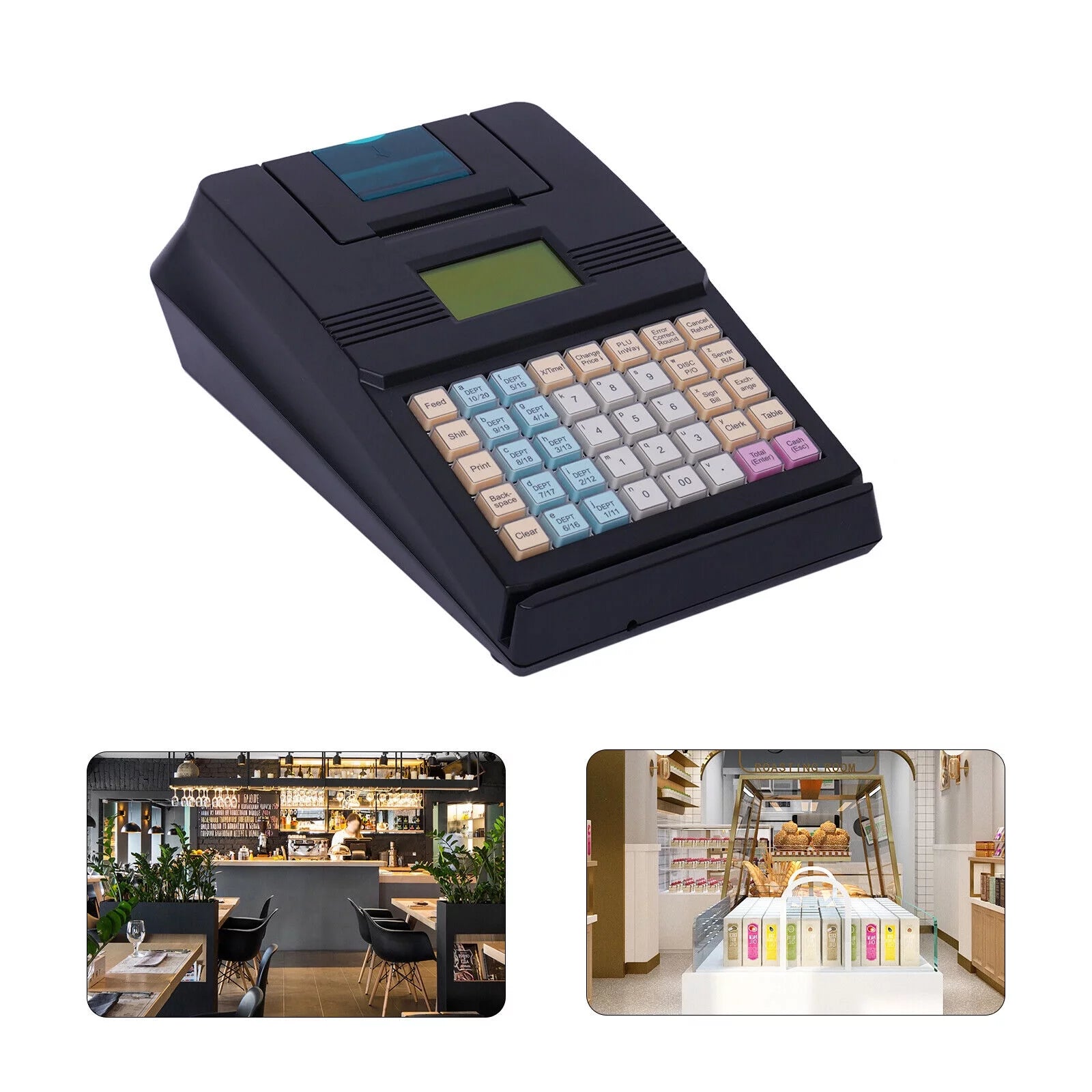 Electronic Cash Register with LCD Display O1046
